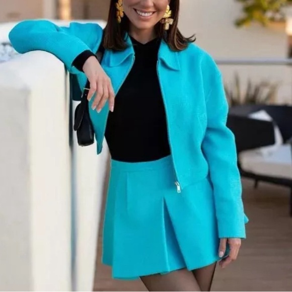 ZARA TEXTURED JACKET - Picture 9 of 10